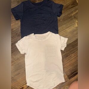 Kids Navy and Cream T-Shirts